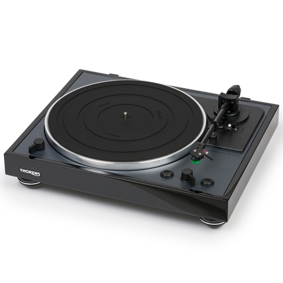 Thorens TD 102 A, Schwarz Hochglanz