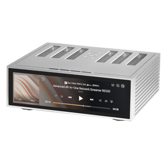 Rose RS520 All-In-One Network Streamer, Silber